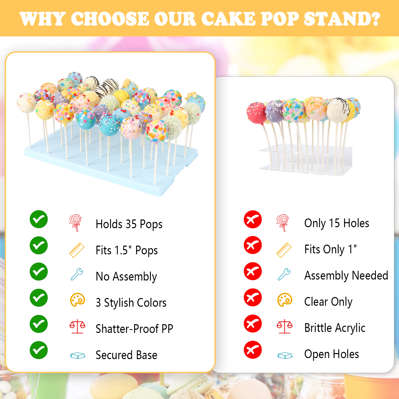 Cake Pop Stand Blue 官方图片 07