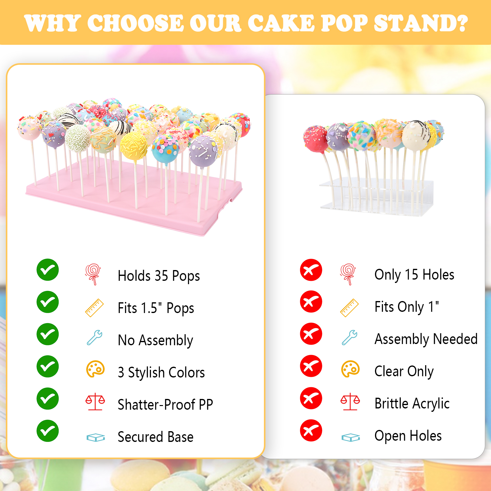 Cake Pop Stand Pink 官方图片 07