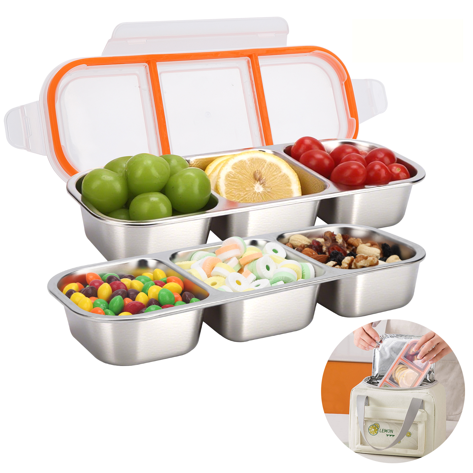 Stainless Steel Snack Containers 官方图片 03