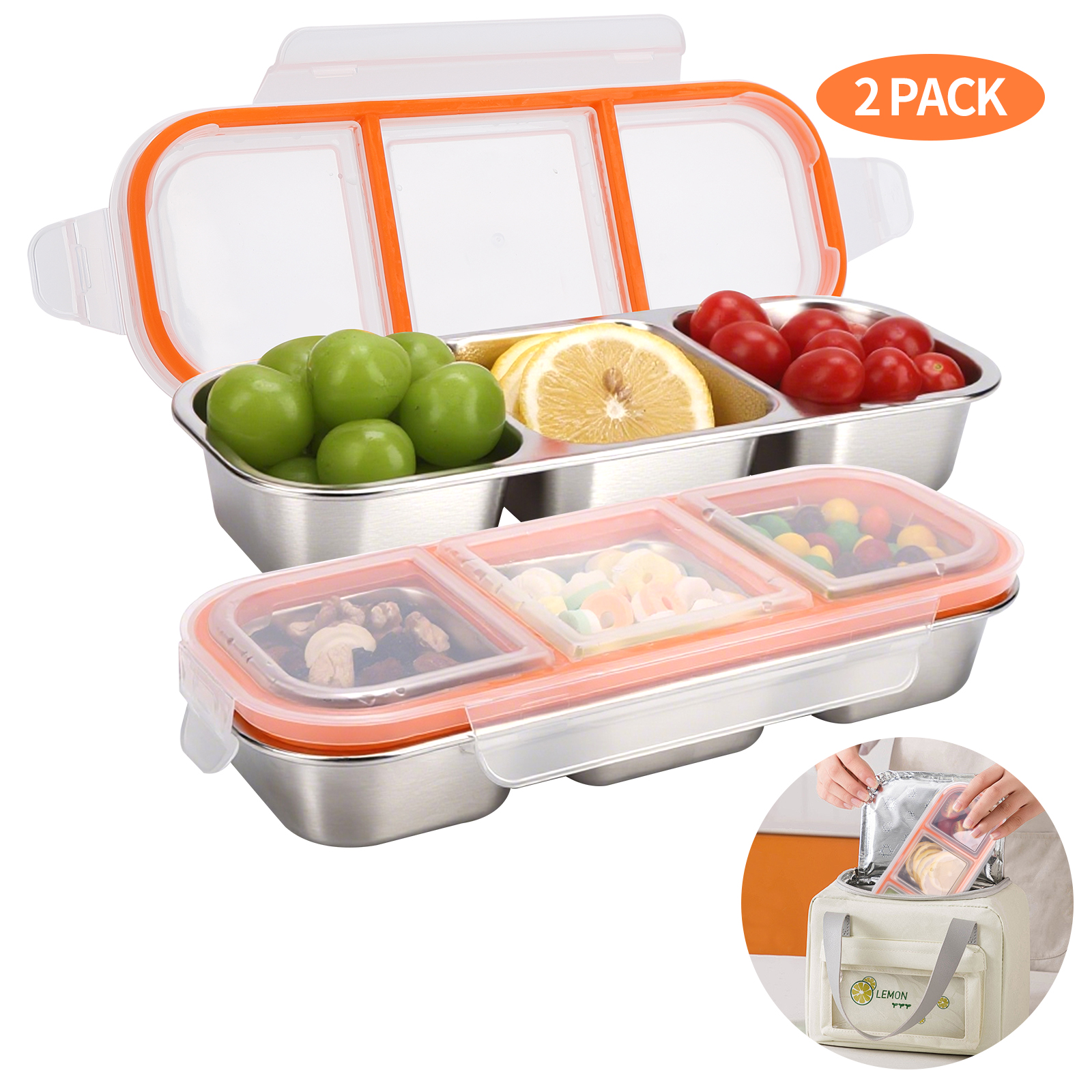 Stainless Steel Snack Containers 官方图片 05